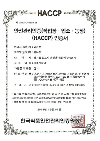 Farm HACCP